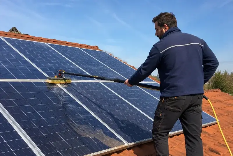 Nettoyage et entretien de panneaux solaires à Paussac-et-Saint-Vivien